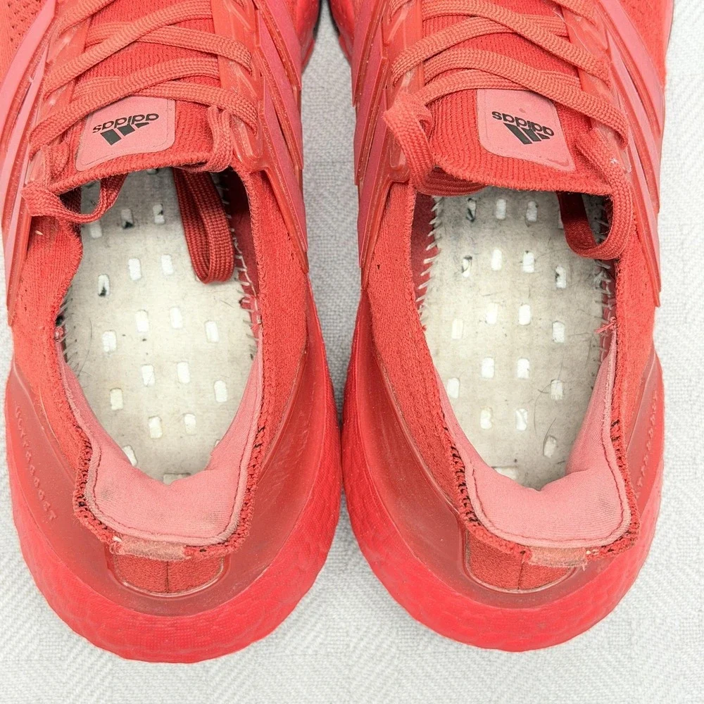 Adidas Ultra‎ Boost 21 Vivid Red Men's Size 9.5 FZ1922 Running